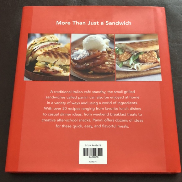 Panini cookbook by Melanie Barnard - Picture 2 of 8